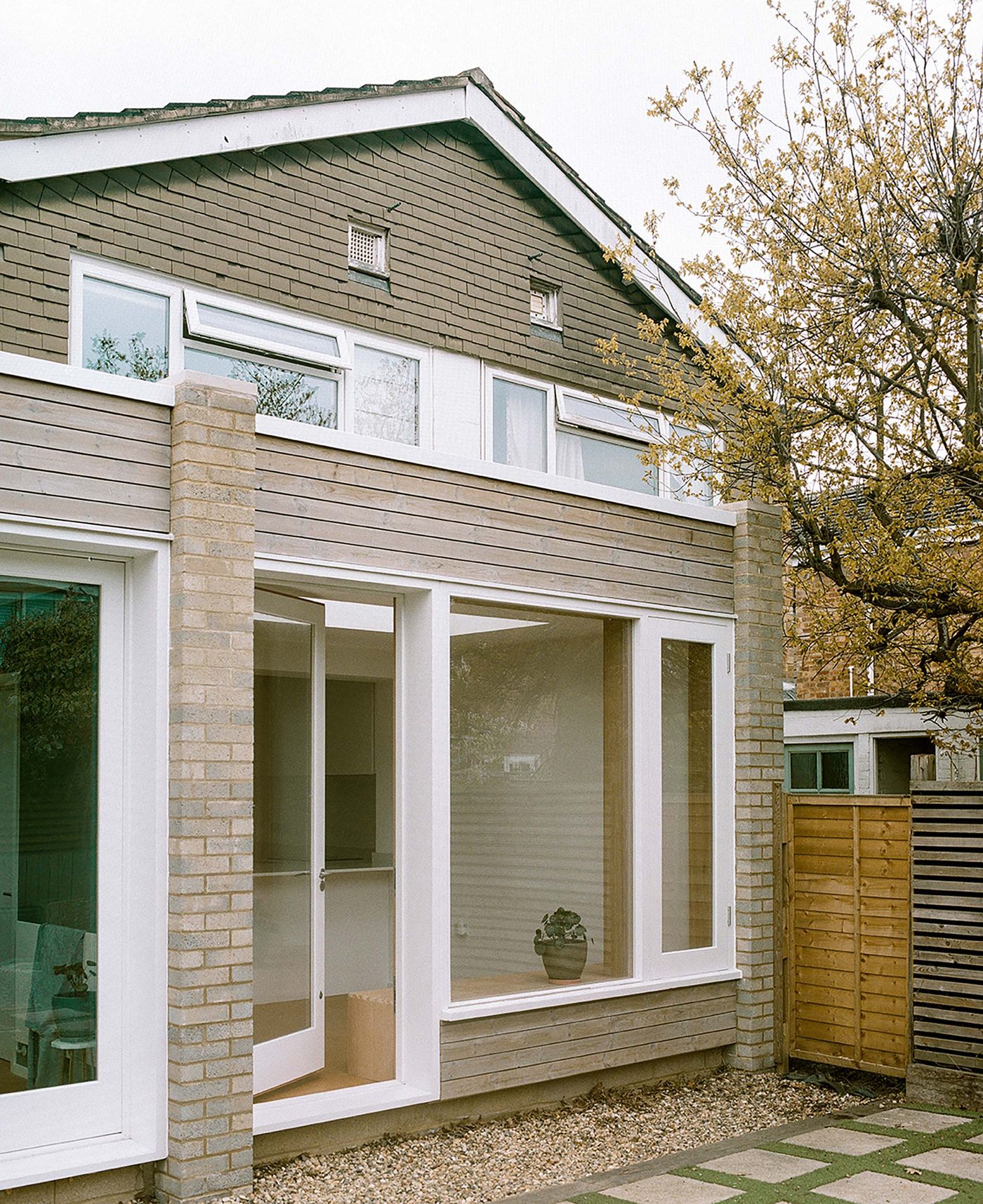 External view of the new rear extension at Dorville Road project designed by From Works.