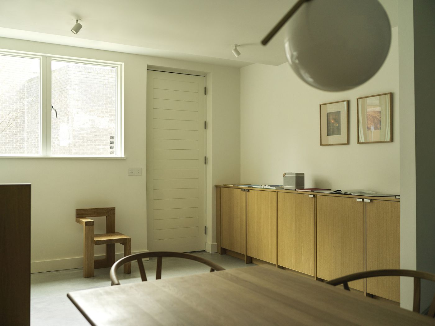 Kelham Island oak and stainless steel kitchen renovation in Sheffield.